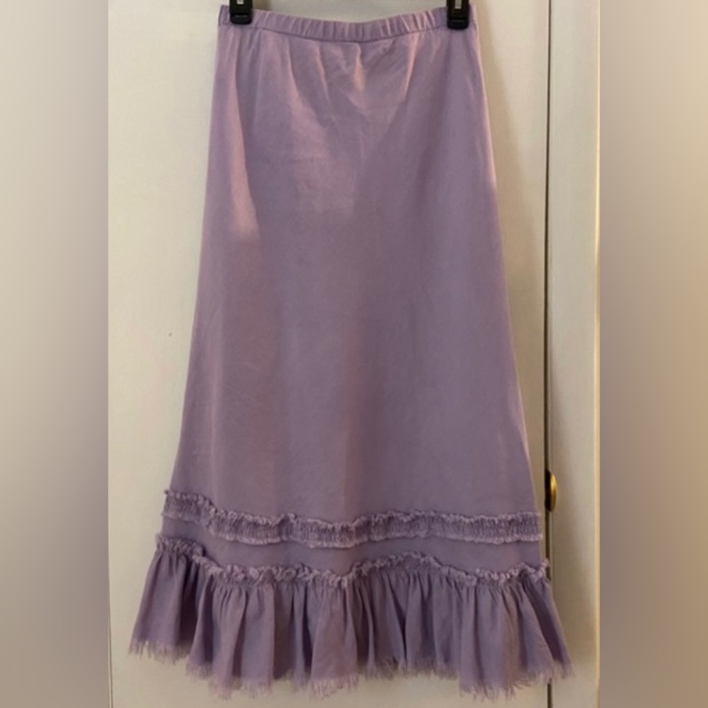 INC International Concepts Linen Skirt